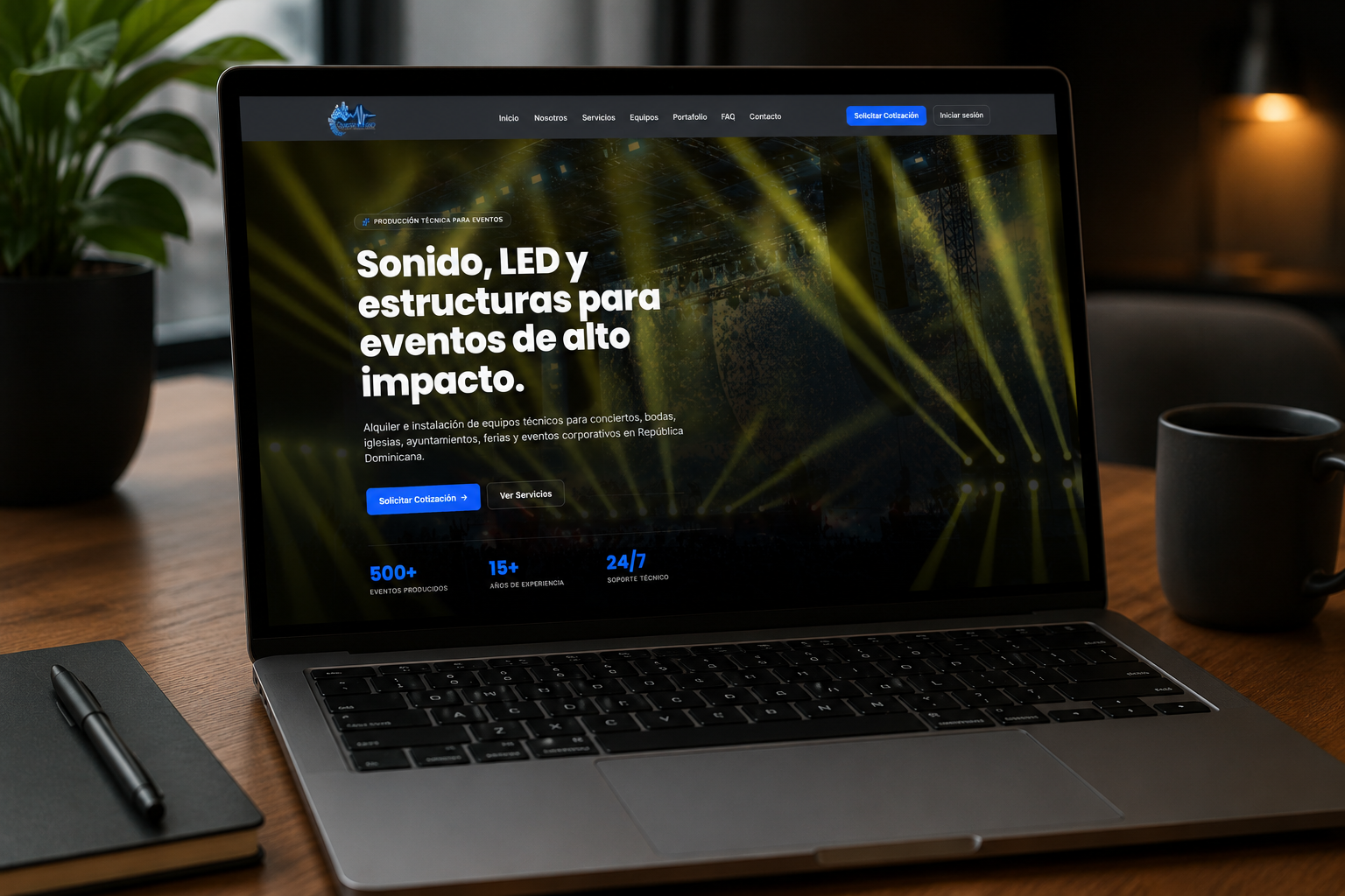 Sitio web de OmarSound